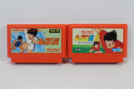 Lot of 2 Captain Tsubasa 1 & 2 II (B) Nintendo Famicom FC