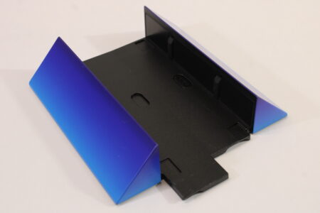 OEM Sony Playstation 2 Blue Vertical Stand SCPH-10220 Hard Drive Adjustable PS2 (CHIPPED)