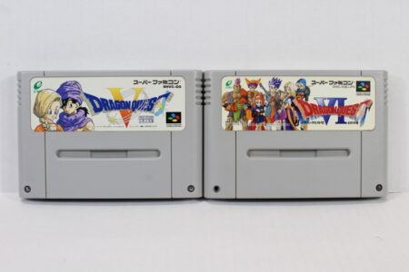 Lot of 2 Dragon Quest V 5 & VI 6 (C) Nintendo Super Famicom SFC