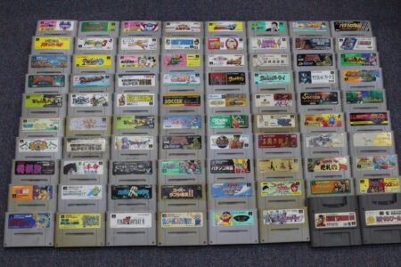 Wholesale Lot of 80 Nintendo Super Famicom Games (Untested / Uncleaned) Nintendo Super Famicom SFC