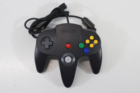 Official Nintendo 64 Controller Black x Gray 7/10 Tight Stick (B) Nintendo 64 N64