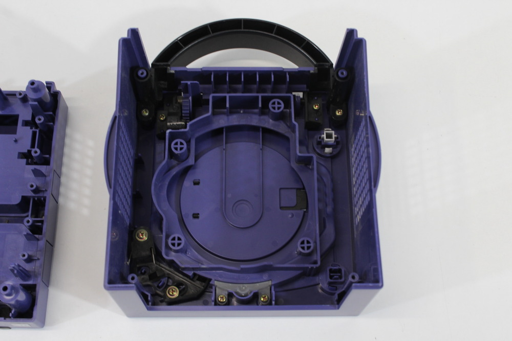 Nintendo GameCube OEM Replacement Shell Only Indigo Purple DOL-001 (For Parts or Repair) Nintendo GameCube GC