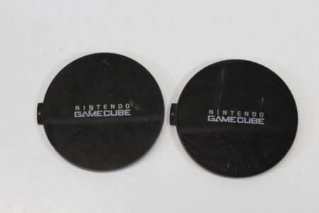 Lot of 2 Nintendo GameCube OEM Replacement Jewel Logo Name Plate Used (For Parts or Repair) Nintendo GameCube GC