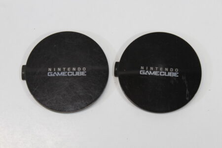 Lot of 2 Nintendo GameCube OEM Replacement Jewel Logo Name Plate Used (For Parts or Repair) Nintendo GameCube GC