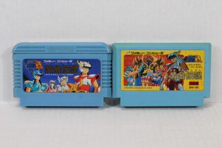 Lot of 2 Saint Seiya & Kanketsu Hen (B) Nintendo Famicom FC