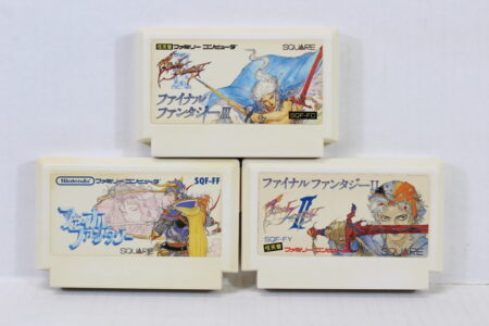 Lot of 3 Final Fantasy I 1 II 2 III 3 (B) Nintendo Famicom FC