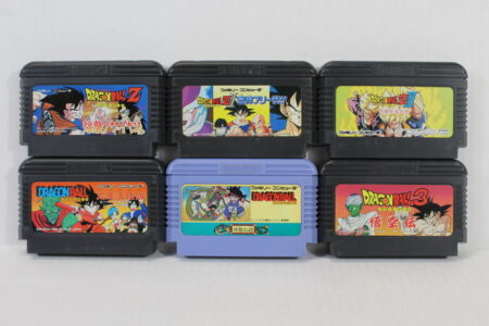 Lot of 6 Dragon Ball Daimaou Shenron no Nazo 3 Z 1 I 2 II 3 III (B) Nintendo Famicom FC