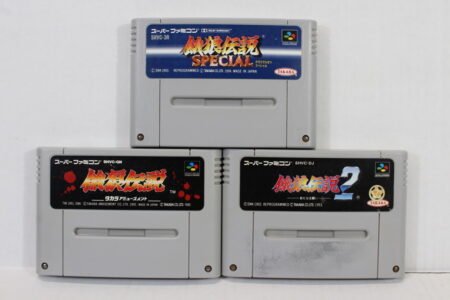 Lot of 3 Fatal Fury 1 2 Special Garou Densetsu (B) Nintendo Super Famicom SFC