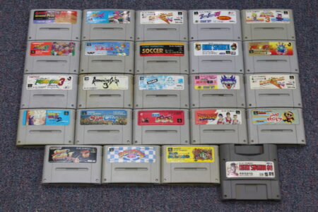 Wholesale Lot of 24 Nintendo Super Famicom Games SFC (Untested / Uncleaned)