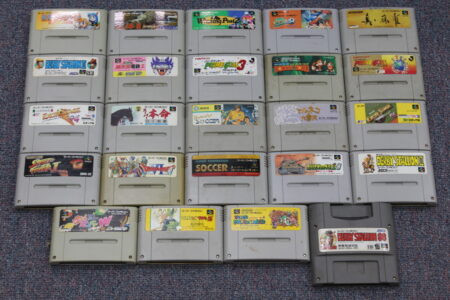 Wholesale Lot of 24 Nintendo Super Famicom Games SFC (Untested / Uncleaned)