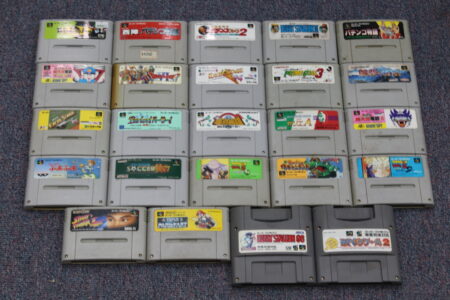 Wholesale Lot of 24 Nintendo Super Famicom Games SFC (Untested / Uncleaned)