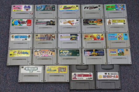 Wholesale Lot of 24 Nintendo Super Famicom Games SFC (Untested / Uncleaned)