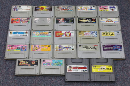 Wholesale Lot of 24 Nintendo Super Famicom Games SFC (Untested / Uncleaned)