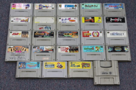 Wholesale Lot of 24 Nintendo Super Famicom Games SFC (Untested / Uncleaned)