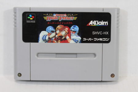 Super High Impact American Football (B) Nintendo Super Famicom SFC
