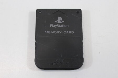 Official SONY PlayStation 1 OEM Memory Card Black for PS1 Console (B) SONY PlayStation 1 PS1