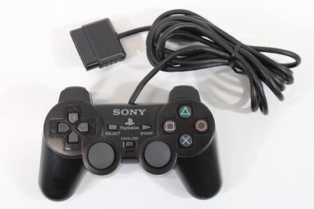 Official Dualshock 2 Black Controller Pad SCPH-10010 OEM (B) SONY PlayStation 2 PS2