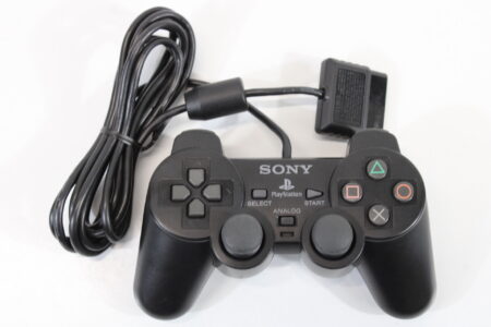 Official Dualshock 2 Black Controller Pad SCPH-10010 OEM (B) SONY PlayStation 2 PS2