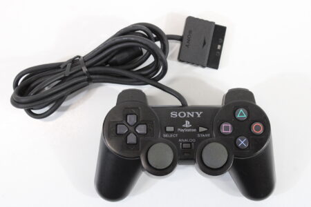Official Dualshock 2 Black Controller Pad SCPH-10010 OEM (B) SONY PlayStation 2 PS2