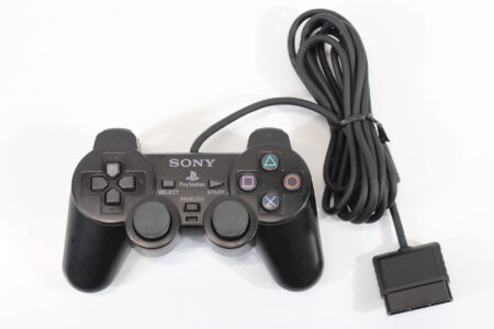 Official Dualshock 2 Black Controller Pad SCPH-10010 OEM (B) SONY PlayStation 2 PS2