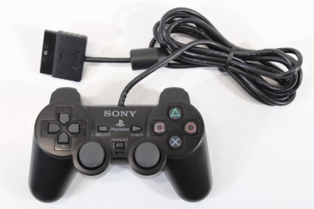 Official Dualshock 2 Black Controller Pad SCPH-10010 OEM (B) SONY PlayStation 2 PS2