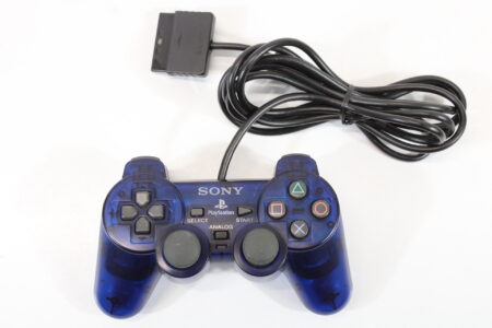 Official Dualshock 2 Ocean Blue Controller SCPH-10010 OEM (B) SONY PlayStation 2 PS2