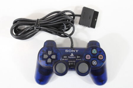 Official Dualshock 2 Ocean Blue Controller SCPH-10010 OEM (B) SONY PlayStation 2 PS2
