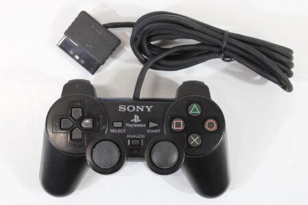 Official Dualshock 2 Black Controller Pad SCPH-10010 OEM (B) SONY PlayStation 2 PS2