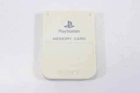 Official SONY PlayStation 1 OEM Memory Card White for PS1 Console (C Discolored) SONY PlayStation 1 PS1