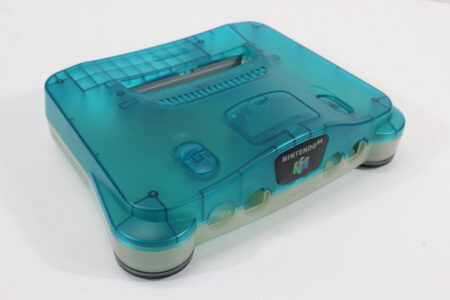 Nintendo 64 Toys R' Us Limited Clear Blue x Clear Console OEM Replacement Shell (A) Nintendo 64 N64