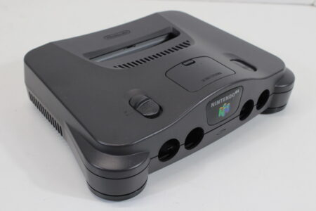 Nintendo 64 Black Console OEM Replacement Shell (A) Nintendo 64 N64
