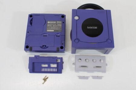 Nintendo GameCube OEM Replacement Shell Only Indigo Purple DOL-001 (For Parts or Repair) Nintendo GameCube GC