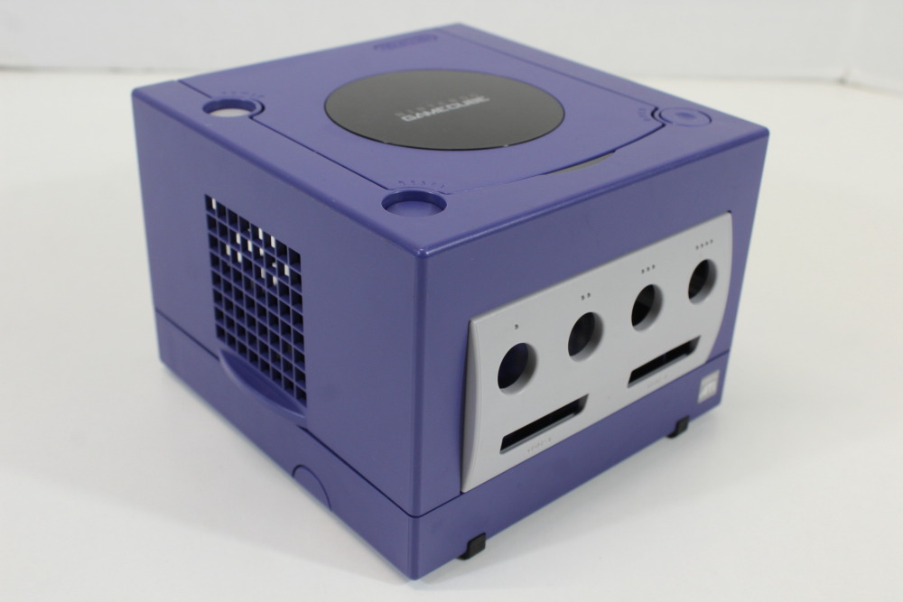Nintendo GameCube OEM Replacement Shell Only Indigo Purple DOL-001 (For Parts or Repair) Nintendo GameCube GC