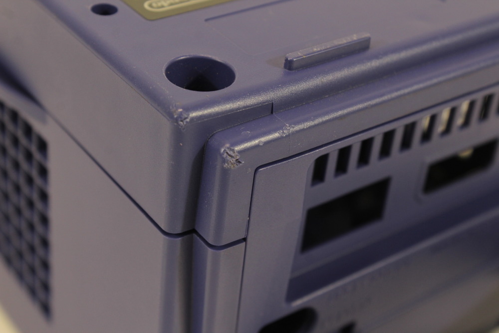 Nintendo GameCube OEM Replacement Shell Only Indigo Purple DOL-001 (For Parts or Repair) Nintendo GameCube GC