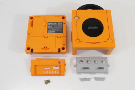 Nintendo GameCube OEM Replacement Shell Only Spice Orange DOL-001 (For Parts or Repair) Nintendo GameCube GC