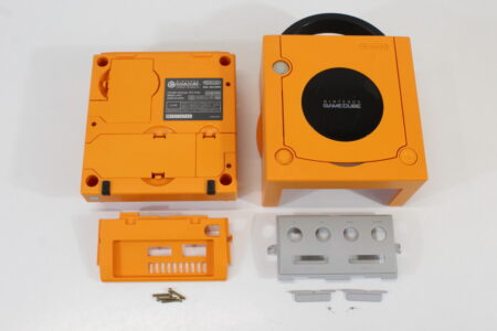 Nintendo GameCube OEM Replacement Shell Only Spice Orange DOL-001 (For Parts or Repair) Nintendo GameCube GC
