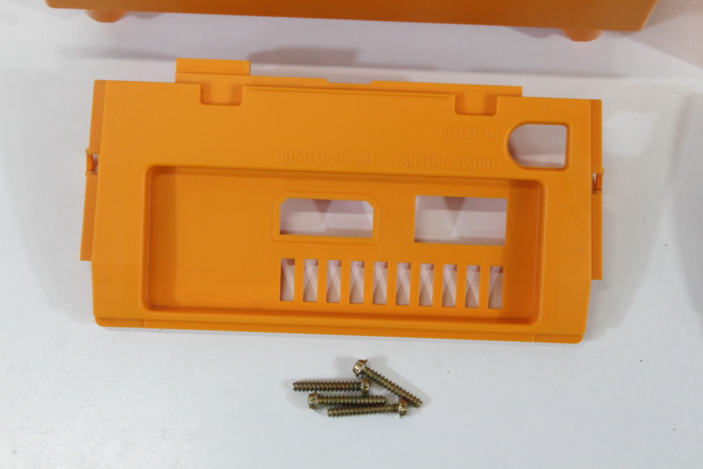 Nintendo GameCube OEM Replacement Shell Only Spice Orange DOL-001 (For Parts or Repair) Nintendo GameCube GC