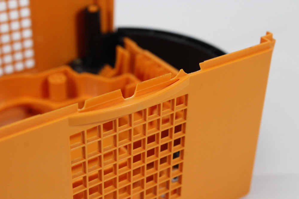 Nintendo GameCube OEM Replacement Shell Only Spice Orange DOL-001 (For Parts or Repair) Nintendo GameCube GC