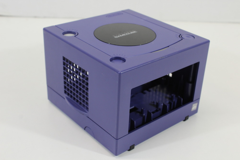 Nintendo GameCube OEM Replacement Shell Only Indigo Purple DOL-001 (For Parts or Repair) Nintendo GameCube GC