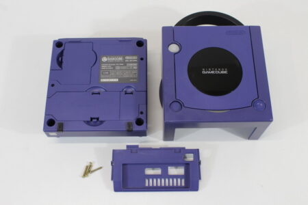 Nintendo GameCube OEM Replacement Shell Only Indigo Purple DOL-001 (For Parts or Repair) Nintendo GameCube GC