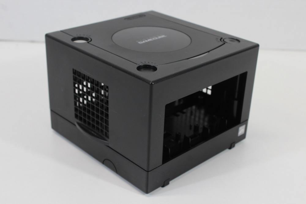 Nintendo GameCube Console OEM Replacement Shell Only Jet Black DOL-001 (For Parts or Repair) Nintendo GameCube GC