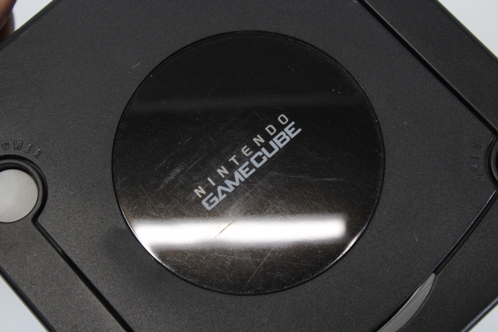 Nintendo GameCube Console OEM Replacement Shell Only Jet Black DOL-001 (For Parts or Repair) Nintendo GameCube GC