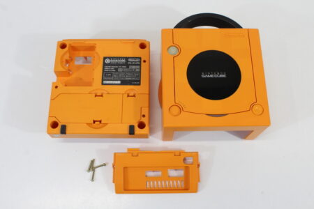 Nintendo GameCube OEM Replacement Shell Only Spice Orange DOL-001 (For Parts or Repair) Nintendo GameCube GC