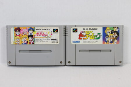Lot of 2 Sailor Moon & Super S Puzzle (B) Nintendo Super Famicom SFC