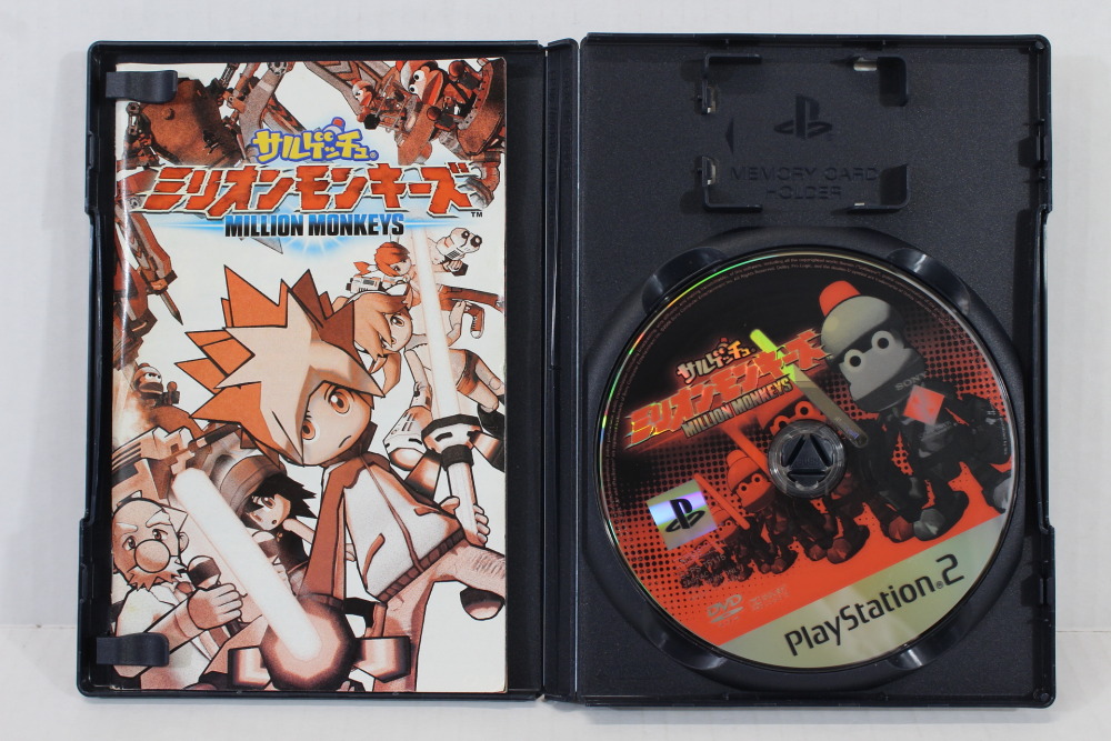 Saru Getchu Million Monkeys Ape Escape CIB (B) SONY PlayStation 2 PS2