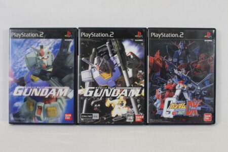 Lot of 3 Mobile Suit Gundam Union VS Zeon DX Meguriai Sora CIB (B) SONY PlayStation 2 PS2