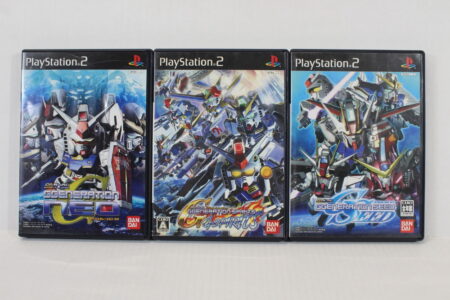 Lot of 3 SD Gundam G Generation Neo Spirits Seed CIB (B) SONY PlayStation 2 PS2