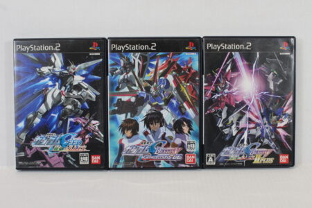 Lot of 3 Mobile Suit Gundam SEED Destiny Union VS ZAFT II Plus Generation of C.E. CIB (B) SONY PlayStation 2 PS2