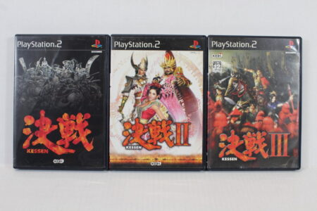 Lot of 3 Kessen 1 2 II 3 III (B) SONY PlayStation 2 PS2
