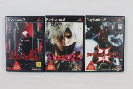 Lot of 3 Devil May Cry 1 2 3 (B) SONY PlayStation 2 PS2